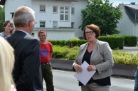 Übergabe des Fördermittelbescheides für die Sanierung des Alten Rathauses am 06.07.2016