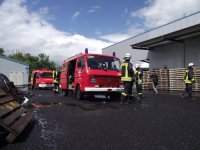 Großübung der Wächtersbacher Feuerwehren am 14.07.2012