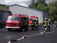 Großübung der Wächtersbacher Feuerwehren am 14.07.2012