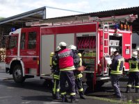 Großübung der Wächtersbacher Feuerwehren am 14.07.2012