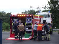 Großübung der Wächtersbacher Feuerwehren am 14.07.2012