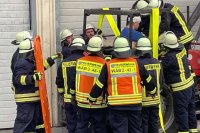 Feuerwehrübung am 26.08.2022 auf dem Birkenhof