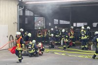 Feuerwehrübung am 26.08.2022 auf dem Birkenhof