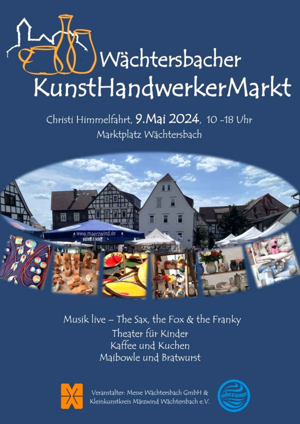 KunstHandwerkerMarkt 2024 Plakat