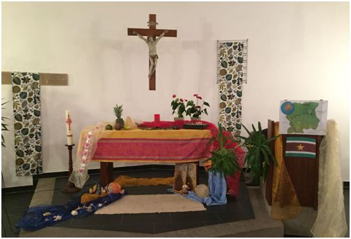 Weltgebetstag 2018 Altar