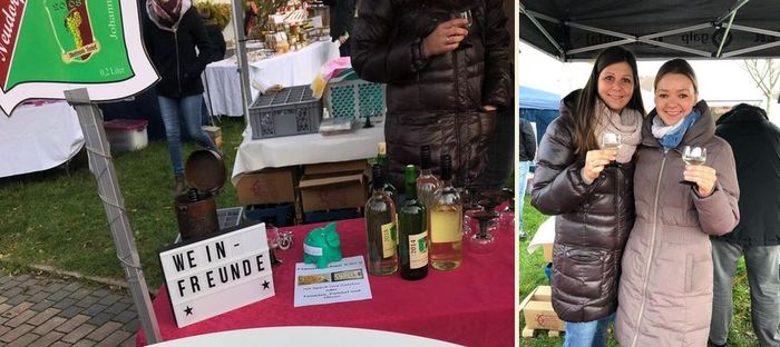 Stand der Weinfreunde beim Wintermarkt 2019 