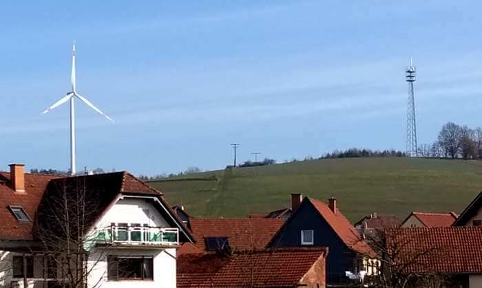 Funkturm am 04.02.2019