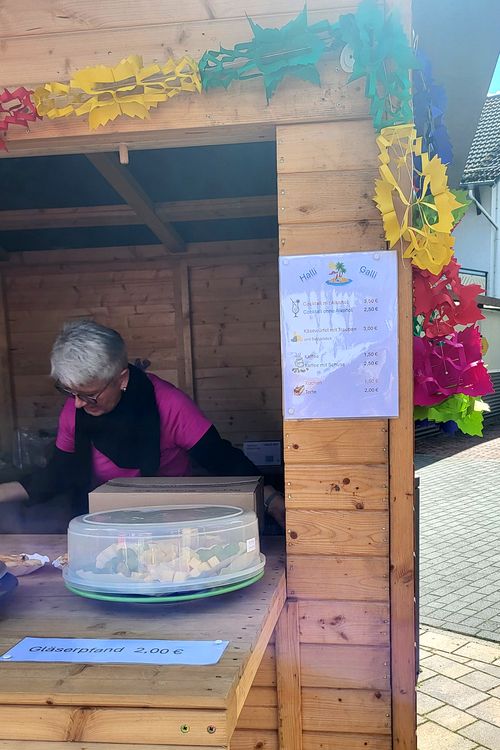 Verkaufsstand des DSC
