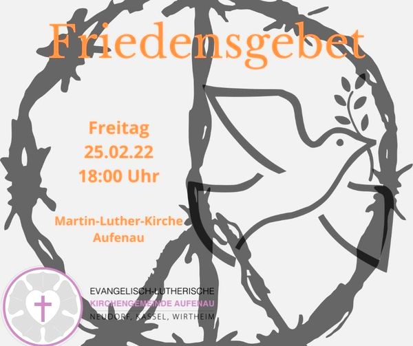 Friedensgebet 25.02.2022