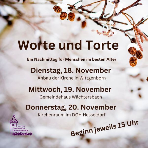 Worte und Torte