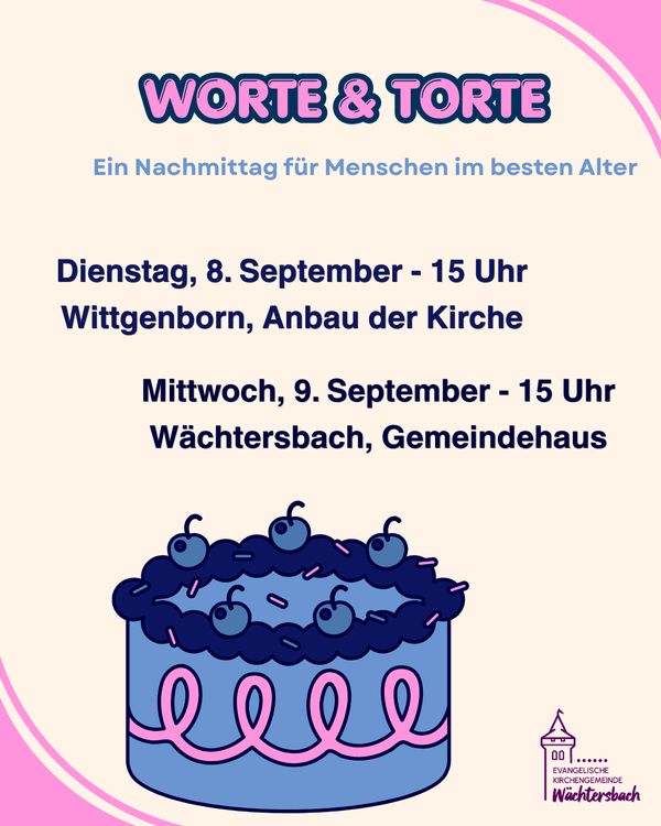 Worte & Torte 09.09.2026