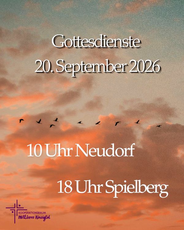 Gottesdienst am 20.09.2026