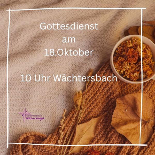 Gottesdienst am 18.10.2026