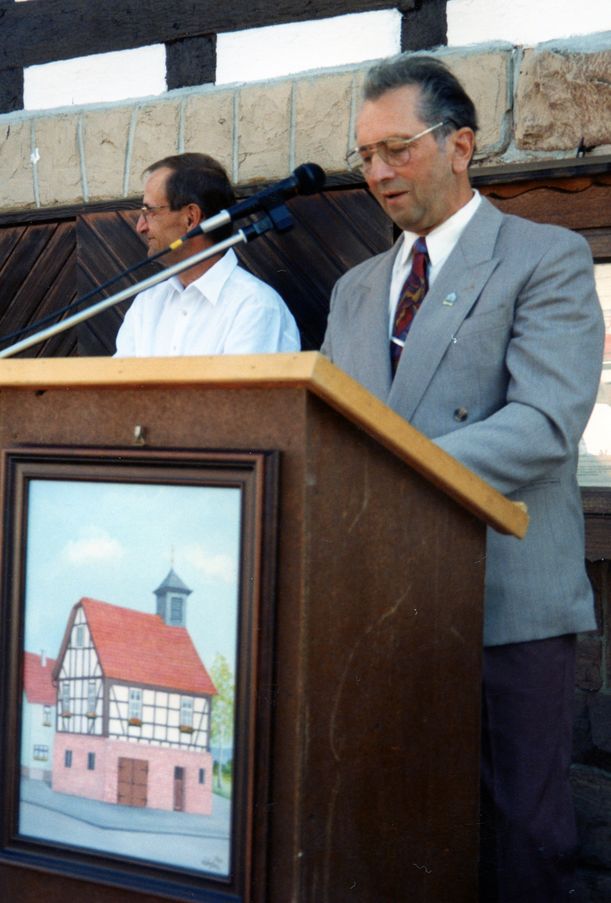 Eröffnung des Heimatmuseums durch Wilhelm Werth