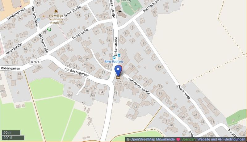 Lage Heimatmuseum Neudorf