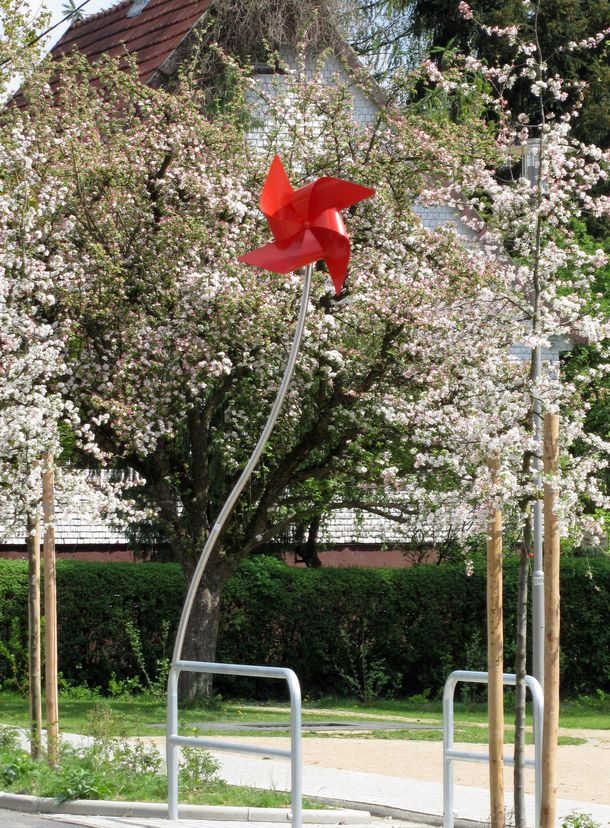 Windrad am Spielplatz