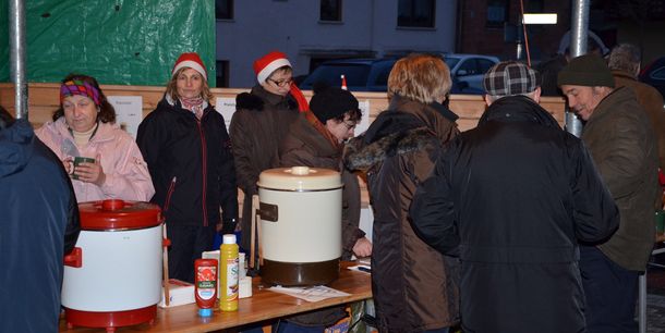 Nikolausfeier 2013 auf dem neuen Dorfplatz