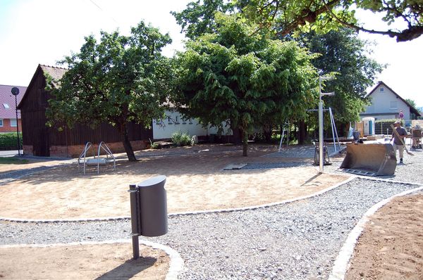 Der neue Spielplatz