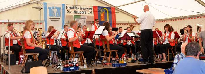 Der Musikverein Kassel spielt auf