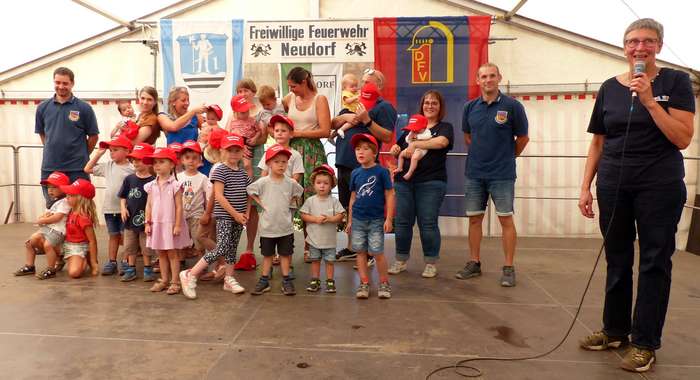Kinderaktion auf dem Feuerwehrfest am 28.08.2022