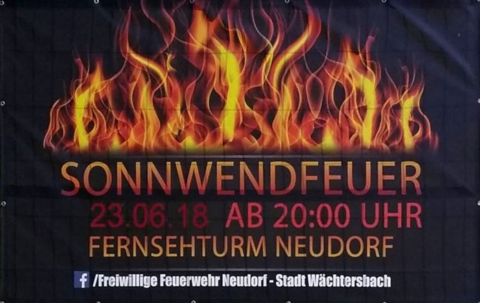 Sonnwendfeuer 2018 Plakat