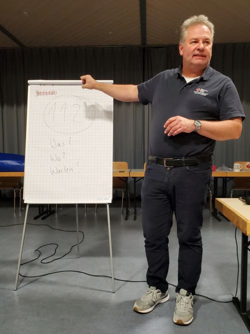 Frank Wester bei seinem Vortrag Frank Wester bei seinem Vortrag