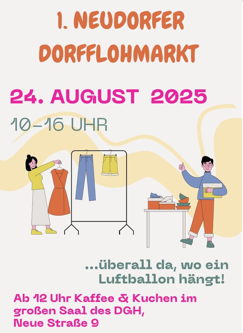 Dorfflohmarkt am 24.08.2025