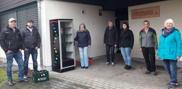 Einweihung öffentlicher Bücherschrank 20.11.2021