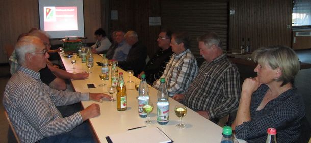 Mitgliederversammlung der Weinfreunde Neudorf eV 2015
